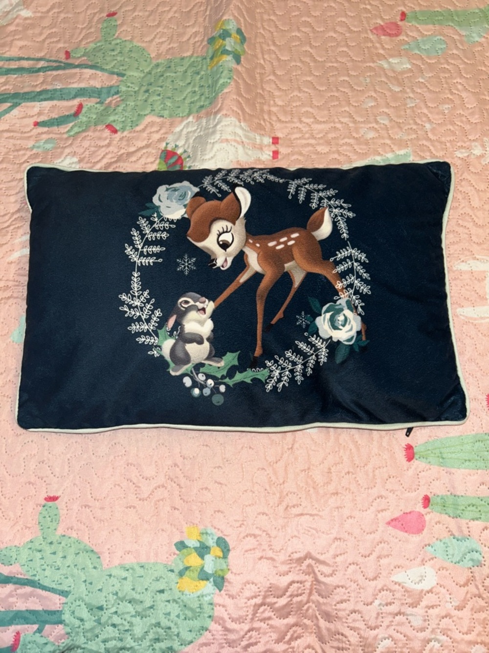 Primark Bambi and Thumper Decorative Throw Pillow